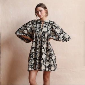 Mille Daisy Dress- Night Bloom